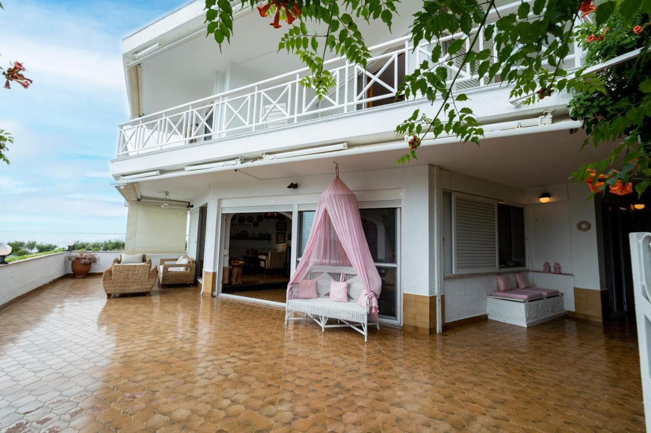 Delmare Dom SeaFront Villa Kalyves Polygyrou Exteriör bild